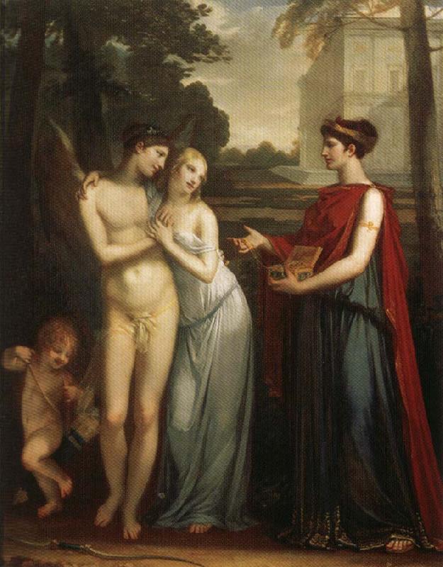 Pierre-Paul Prud hon Innocence Preferring Love to Wealth